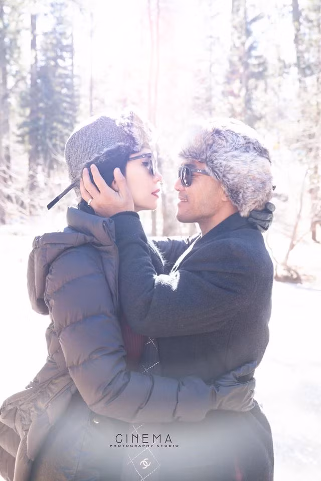 Về phía Xuân Lan, nữ siêu mẫu từng thất bại trong hôn nhân và có một cô con gái trước khi làm đám cưới với Ngọc Lâm.