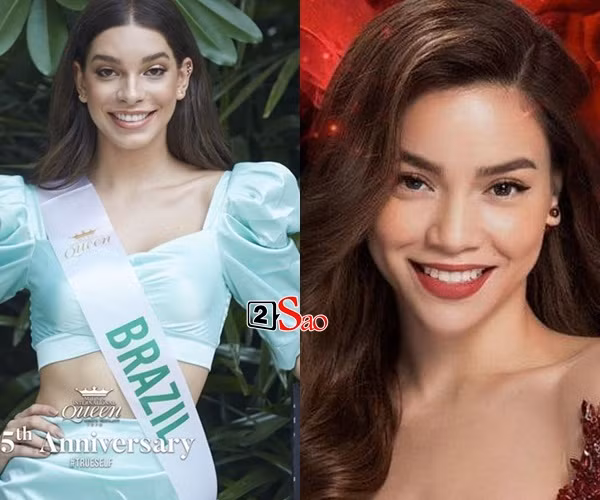 Ghép ảnh hai mỹ nhân, quả thật họ có sự giống nhau.