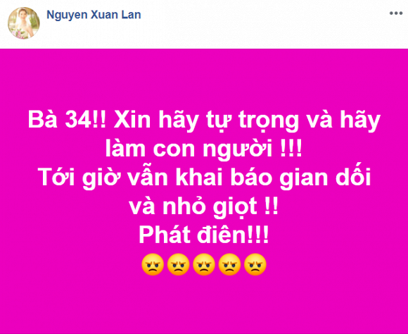Xuan Lan, Van Mai Huong buc xuc doi trung phat benh nhan 34 nhiem Covid-19-Hinh-2