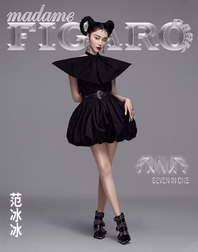 Kiểu tóc tết dài mang hơi hướm cổ điển pha chút hiện đại. Ngoài ra, cách phối hợp với trang phục làm tổng thể mang nét độc đáo, phá cách.