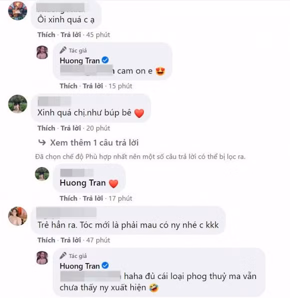 Khi trả lời một người em, vợ cũ Việt Anh cho biết cô làm đủ mọi loại phong thủy mà đến giờ vẫn chưa có người yêu.