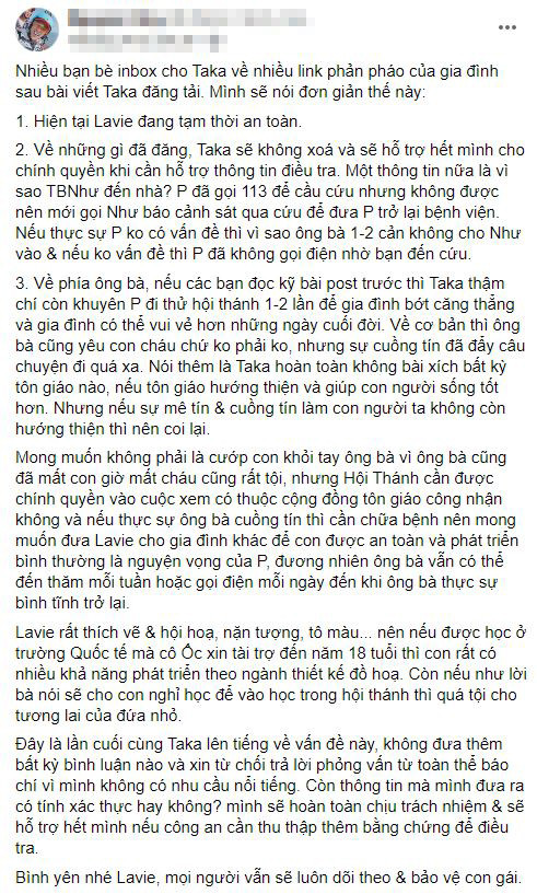 Ban than Mai Phuong chia se anh moi Lavie, khang dinh 