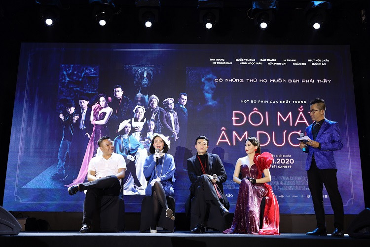 Vai diễn trong phim kinh dị "Đôi mắt âm dương" của cặp đôi hứa hẹn mang đến nhiều thú vị.