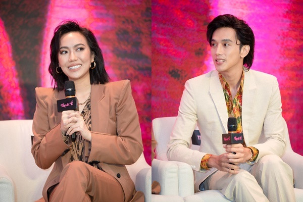 Linh Đan (Diệu Nhi) khiến mọi người thích thú khi nói rằng cô là luật sự “bách chiến bách thắng” trong mọi vụ ly hôn. Ken (Thuận Nguyễn) ghi điểm là anh chàng ấm áp của nhóm. Bên cạnh đó, Diệu Nhi cũng hài hước đưa ra dự đoán rằng bộ phim sẽ "nóng toát mồ hôi hột" kể cả có máy lạnh.