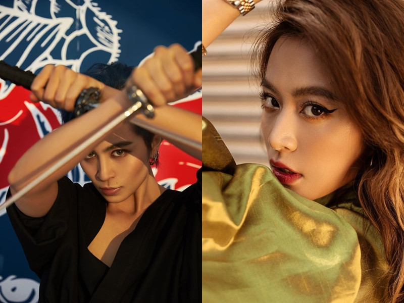 Đặt bức ảnh của Gil Lê và Hoàng Thùy Linh cạnh nhau, nhiều người không khỏi ú ớ vì "tuy 2 mà như 1".