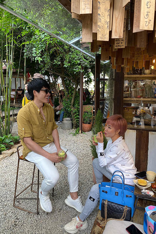 Quốc Thiên cùng Uyên Linh và Phương Linh dành thời gian cùng nhau đi du lịch tại Đà Lạt.