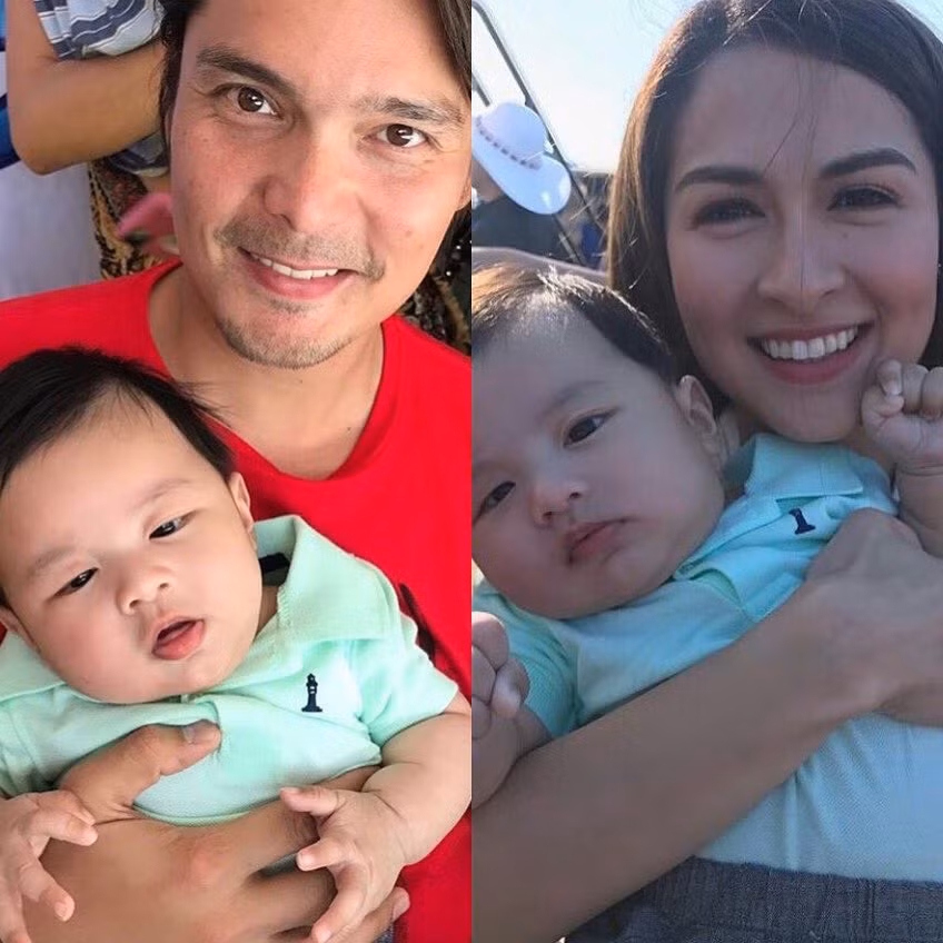 Trên trang cá nhân, doanh nhân Thủy Tiên - bà xã của Đan Trường - chia sẻ hình ảnh vợ chồng nữ diễn viên Marian Rivera thân thiết bên con trai Thiên Từ cách đây ba năm. Cô viết: "Ba năm trước, khi bế bé Mathis Thiên Từ, vợ chồng họ từng mong ước có một đứa con trai. Ba năm sau, họ đã có bé trai một tuổi tên Jose Sixto".