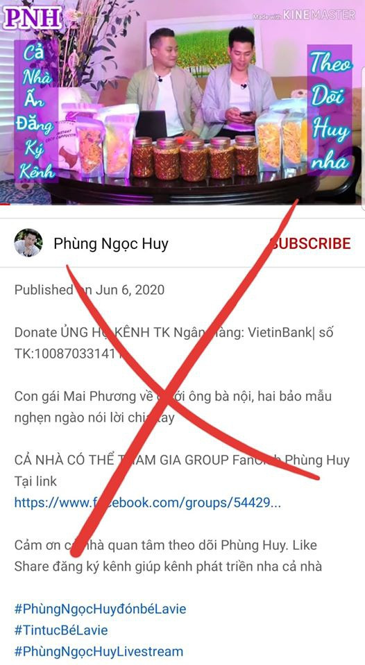 Phung Ngoc Huy to bi mao danh quyen tien cho be Lavie