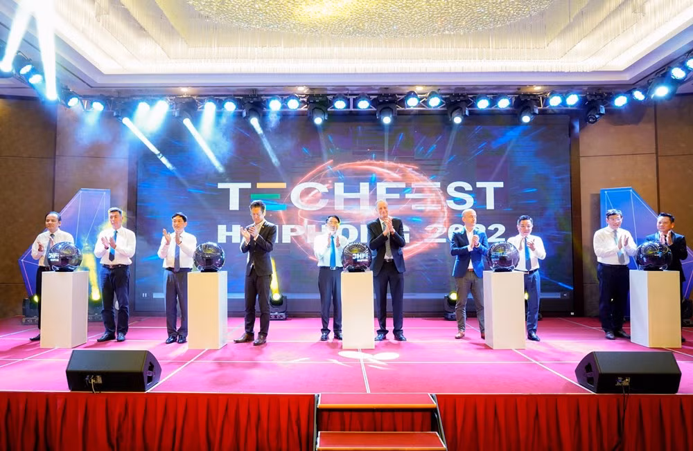 Khai mac Techfest Haiphong 2022- su kien lon nhat ve doi moi sang tao