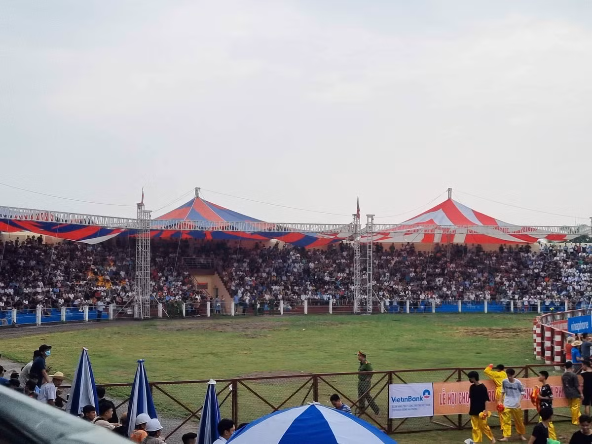 Để đảm bảo ANTT, đặc biệt là ngăn chặn các hành vi cá độ liên quan đến các trận đấu, Ban tổ chức lễ hội đã huy động khoảng 400 nhân viên an ninh, kiểm soát chặt chẽ khán giả vào sân.