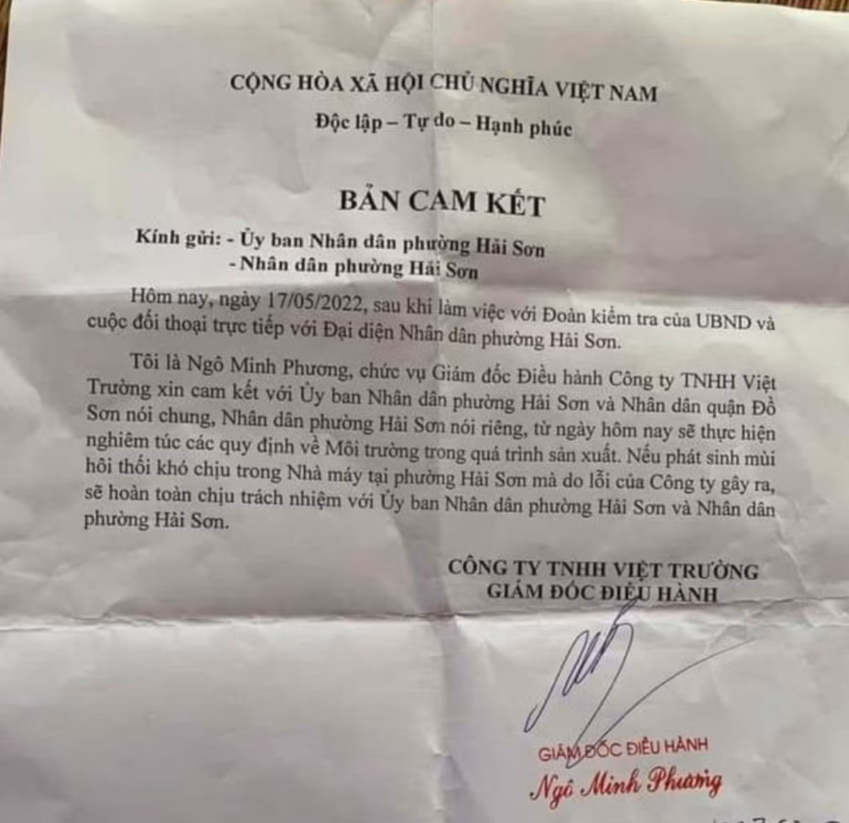 Hai Phong: Dan buc xuc vi Cong ty Viet Truong gay o nhiem-Hinh-5