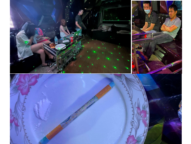 Hai Phong: Phat hien 5 dan choi duong tinh voi ma tuy trong quan karaoke