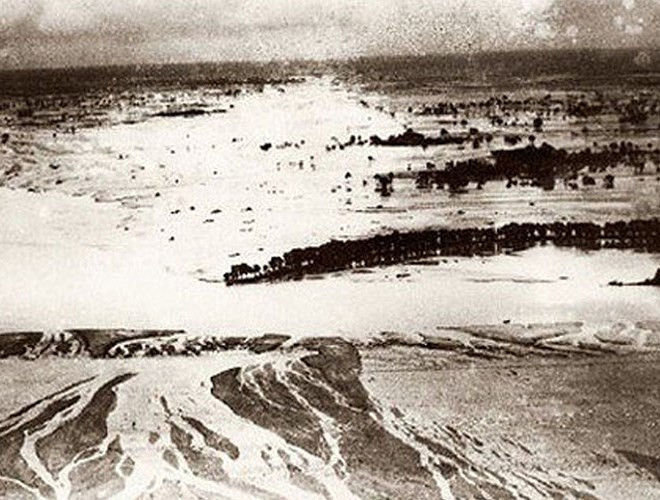 Cũng ở Trung Quốc, năm 1642, một trận lũ lịch sử mang tên Kaifeng đã khiến gần 600.000 người thiệt mạng.