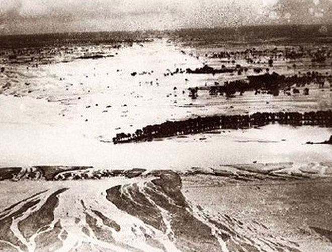 Cũng ở Trung Quốc, năm 1642, một trận lũ lịch sử mang tên Kaifeng đã khiến gần 600.000 người thiệt mạng.