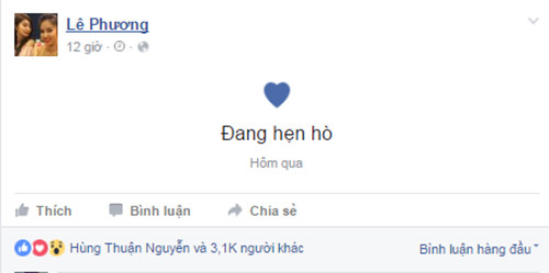 Le Phuong co tinh moi sau chia tay Quy Binh