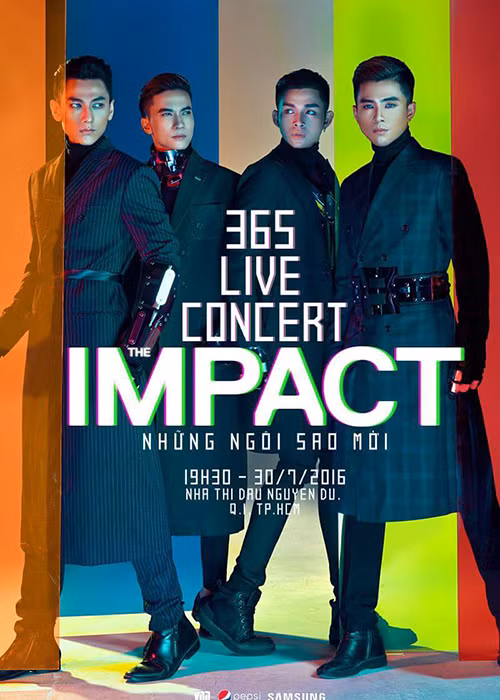 Mặc dù gặt hái những thành công nhất định và vẫn đang được yêu mến nhưng nhóm 365 tan rã sau 5 năm hoạt động. Trước khi chính thức hoạt động với vai trò ca sĩ solo của công ty quản lý, nhóm tổ chức liveshow cuối cùng “The impact- Những ngôi sao mới” vào ngày 30/7 sắp tới.