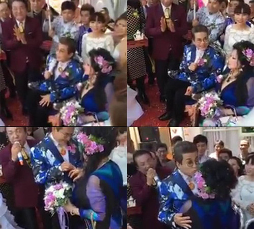 MC Thanh Bach bat ngo cuoi Thuy Nga Paris by night