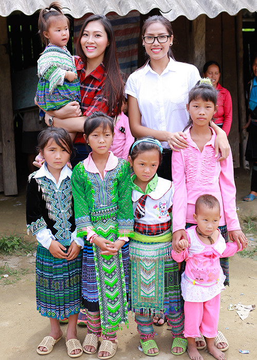 Dự án xây dựng trường mầm non và thêm công trình nước sạch, nhà vệ sinh cũng được chọn là dự án quay clip nhân ái gửi tới Miss World 2016 của Hoa khôi Áo dài Việt Nam 2016. 