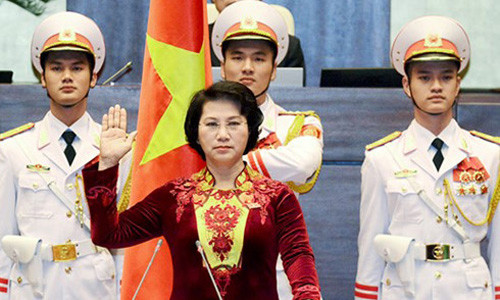 Hom nay, tan Chu tich Quoc hoi se tuyen the nham chuc