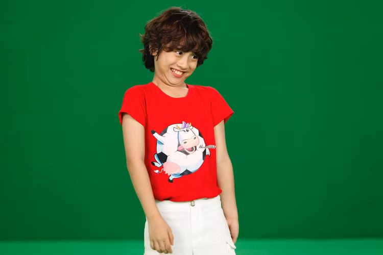 Trên trường quay, Gia Khiêm luôn là thí sinh mang lại tiếng cười cho các bạn của mình. 