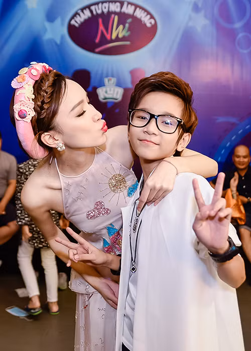 Thao My nhi nhanh o hau truong Vietnam Idol Kids-Hinh-9