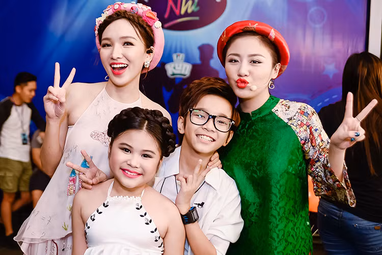 Thao My nhi nhanh o hau truong Vietnam Idol Kids-Hinh-4