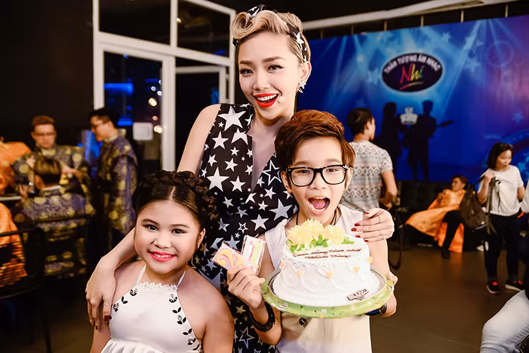 Thao My nhi nhanh o hau truong Vietnam Idol Kids-Hinh-13