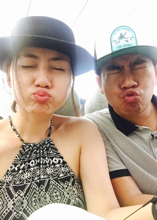 Cặp đôi diễn viên được yêu mến của màn ảnh Việt có không ít những khoảnh khắc vô cùng đáng yêu ở đời thường.