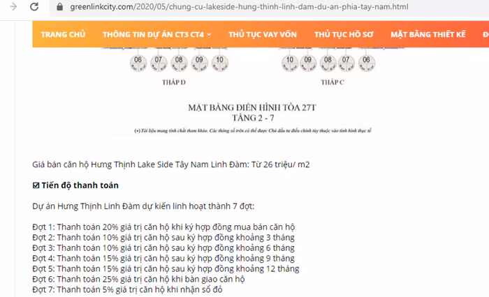 Thay gi o khu dat gioi thieu la du an “Linh Dam Hung Thinh Lake Side”?-Hinh-2