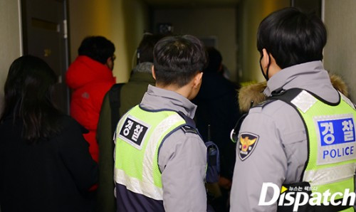 Hiện trường vụ việc thành viên SHINee tự tử.