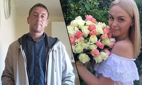 Colin Orr, 40 tuổi (trái) và Olga Marchenko (phải)