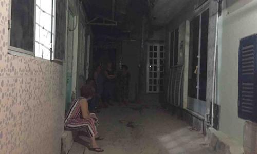 Khu vực xảy ra vụ việc.