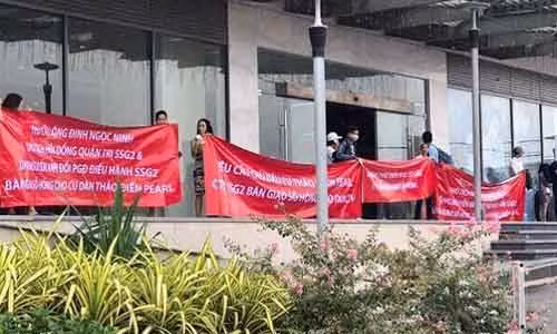 Các dự án chung cư tiếp tục là điểm nóng tranh chấp.