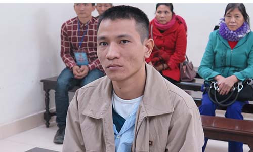 Bị cáo Kiên tại tòa. Ảnh: Vân Thanh.