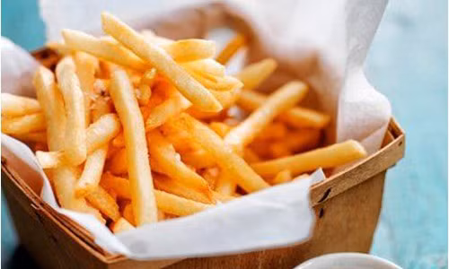 An khoai tay chien 2 lan/tuan khien ban chet som?