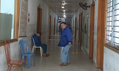 Một góc BV Tâm thần TW I (Thường Tín, Hà Nội).