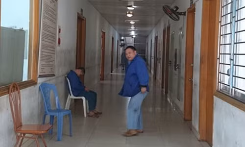 Một góc BV Tâm thần TW I (Thường Tín, Hà Nội).