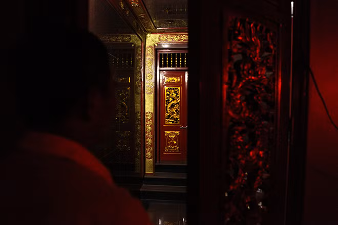 Ngôi mộ cụ Trần Hoằng Nghị được coi là nơi “cung cấm” của lăng mộ khổng lồ.