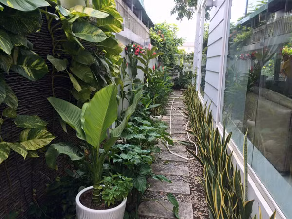 Căn biệt thự trị giá chục tỷ của anh tràn ngập hoa và cây trái. Quyền Linh từng chia sẻ, cứ rảnh không phải đi quay ở đâu thì nhà là chốn đi về mà anh mong đợi nhất. Căn nhà của anh luôn đầy ắp tiếng cười bởi sự thu xếp chu đáo của người vợ Dạ Thảo.