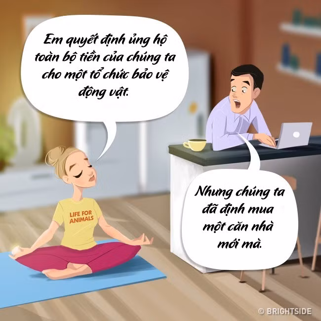 7. Khó tác động: Những người khác biệt thường cảm thấy bị thu hút và thú vị khi ở cạnh nhau. Tuy nhiên, nếu sự khác biệt là quá lớn và 2 người không thể tìm kiếm được điểm chung, tranh cãi sẽ xảy ra.