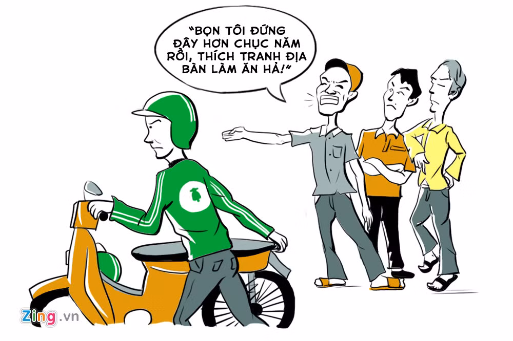 Khi kế sinh nhai bị ảnh hưởng, to tiếng hay thậm chí là bạo lực chắc chắn sẽ xảy đến.