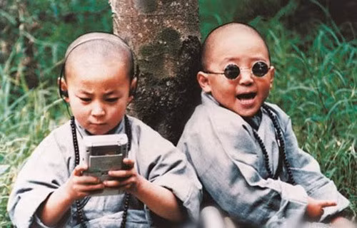 Bộ đôi Thích Tiểu Long và Hác Thiệu Văn một thời.