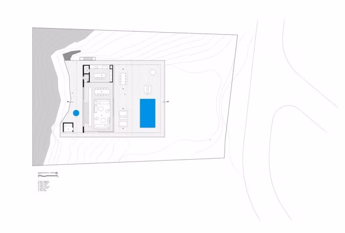 Mặt bằng tầng 1, được khắc họa rõ nét trong thiết kế.