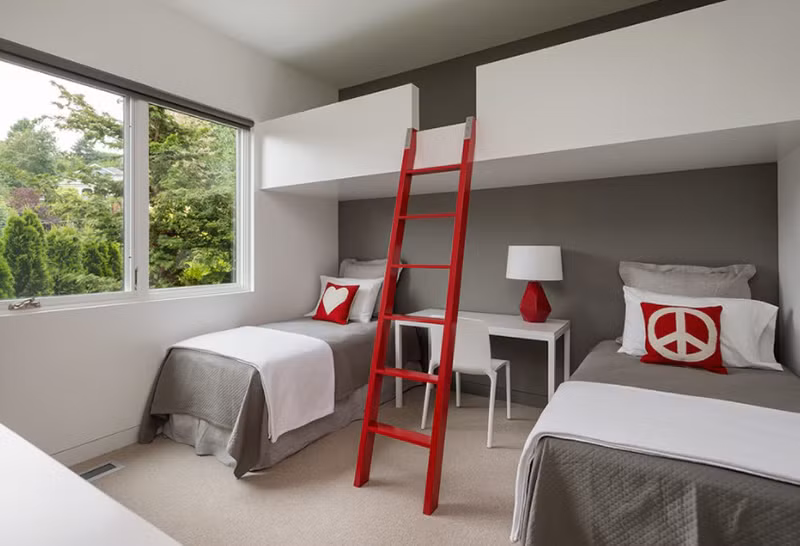 Thiết kế theo lối khách sạn cũng là một ý tưởng hay cho cha mẹ.