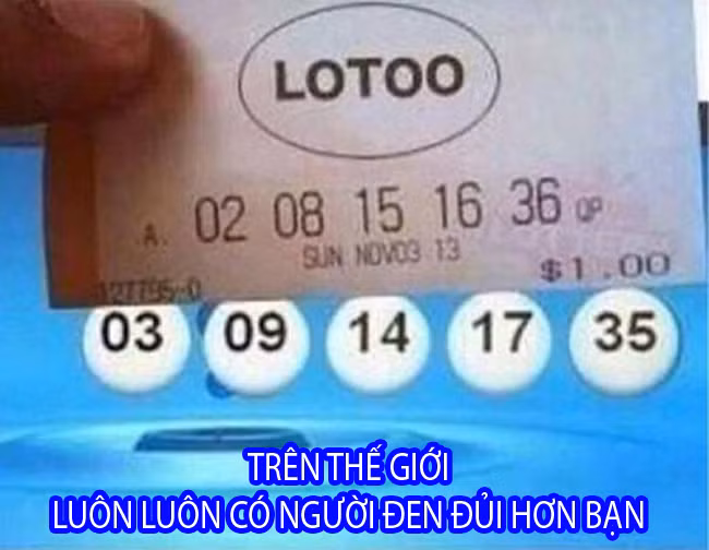 Nếu bạn từng đấm ngực thùm thụp vì trượt 1 số, thì hãy tin rằng mình còn may chán.