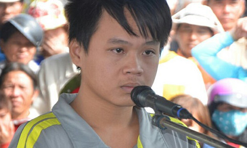 Bị cáo Tuấn Anh tại phiên tòa.