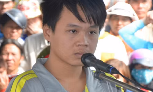 Bị cáo Tuấn Anh tại phiên tòa.