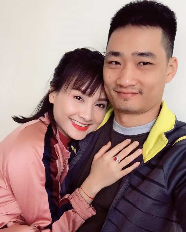 Bảo Thanh cảm ơn chồng đã ở bên.