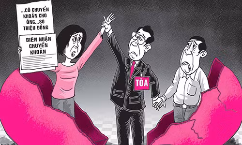 Con ly hon, sui gia kien doi tien chuan bi cuoi