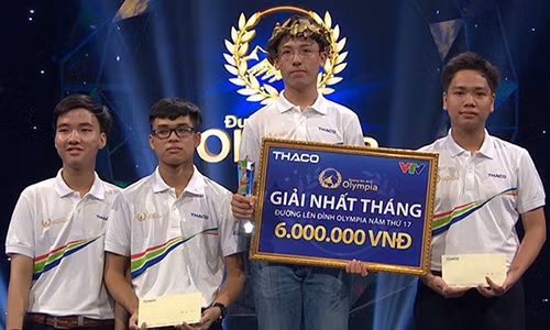 Nam sinh khien nhieu khan gia bat khoc trong cuoc thi thang Olympia